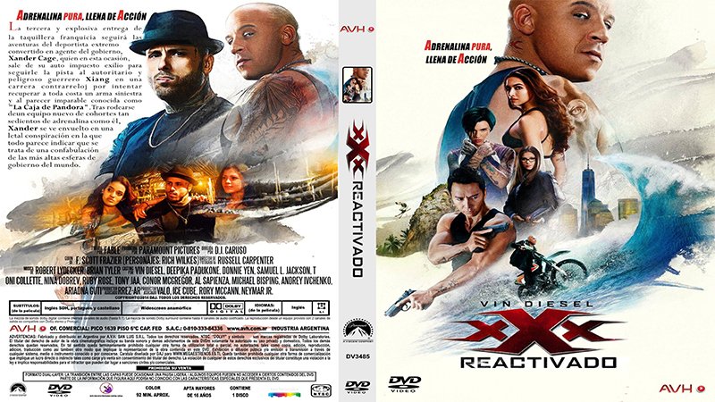 Triple x 3 Reactivado 2017